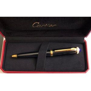 Used Cartier Ballpoint Pen Gold Coated